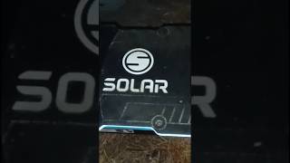 Short Night Ride On The Solar P1 Pro 50 Mph E Scooter SolarScootersuk [upl. by Celisse451]