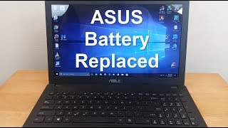 Asus Laptop Battery Removal amp ASUS Battery Replacement  ASUS battery not charging  Easy Fix [upl. by Wiltz78]