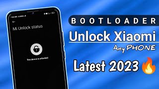 Unlock Any XIAOMI BOOTLOADER without 168Hr Error ft Mi 11x Instant Unlock Latest 2023 Method [upl. by Enetsuj]