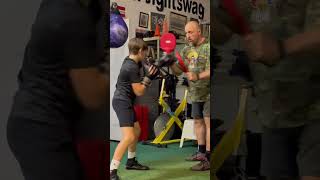 Teaching angles and movement for boxing Youth boxing [upl. by Philbrook293]