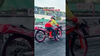 Drag bike setting 402m ebon ninja serpico 59mm open [upl. by Alicul992]