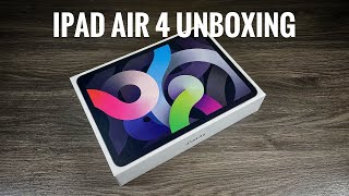 iPad Air 4 Unboxing amp First Look [upl. by Weed]