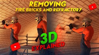 The Safest Way to Remove Fire Bricks Without Damaging Adjacent Tubesquot [upl. by Ahsatel]