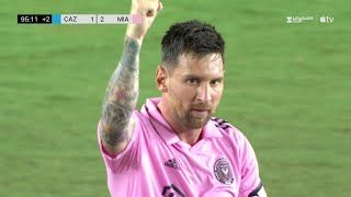 Lionel Messi GOLAZO wins it in STOPPAGE TIME on Inter Miami debut [upl. by Ethelred]