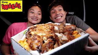 Mang Inasal Car Mukbang [upl. by Anirehc]