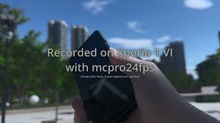 Recorded on Xperia 1 VI with mcpro24fps HDR [upl. by Tahmosh]