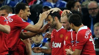 Manchester United vs Schalke 04  2nd Leg 2011 Champions League [upl. by Ahcas]