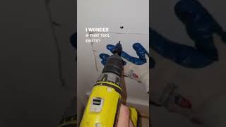 The dimpler 😆 perfect drywall screw depth tools handyman shorts [upl. by Joly]