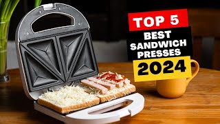 Top 5 Best Sandwich Presses Of 2024 [upl. by Christiane]