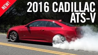 2016 Cadillac ATSV Review First Drive [upl. by Jaala]