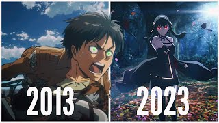 Every WIT STUDIO Anime 20132023  AA Studios [upl. by Ashlin312]