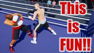 Finally Playing Career Mode in this NEW BOXING GAME  Tactic Boxing [upl. by Dore796]