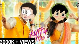 Kutty pattas DoraemonNobita Shizuka song version [upl. by Lemhar]