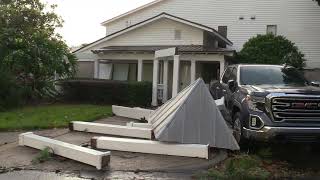 Hurricane Helene impact on St Simons Island Georgia [upl. by Balbinder]