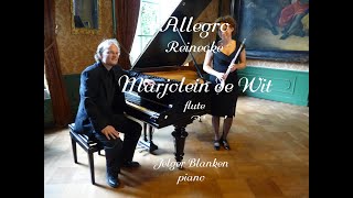 Reinecke Allegro  Marjolein de Wit flute [upl. by Hairim984]