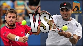 Stanislas Wawrinka Vs Alejandro Falla Australian Open 2014 Highlights [upl. by Eikcaj]