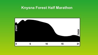 Knysna Forest Marathon and Half Marathon on 22 June 2024 [upl. by Annaegroeg521]