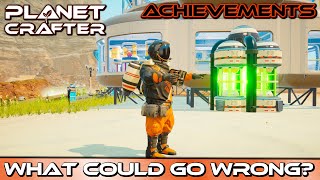 Planet Crafter  Achievements 🌍 What could go wrong • Craft your first nuclear reactor [upl. by Ettennej]