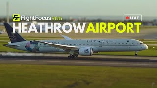 Heathrow Airport Live  Monday 28th October 2024 [upl. by Lithea]