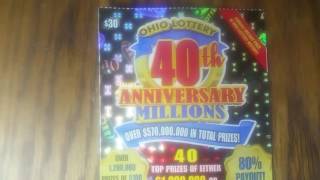 Ohio lottery 3000 Scratch ticketwinner [upl. by Alphonsa405]