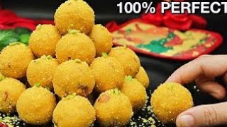 Baisan ke Laddu Halwai Style Recipe by cooking with chef Arif [upl. by Town]