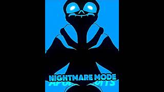 Nightmare Mode Sans vs M87SansWIS Edit [upl. by Eta]