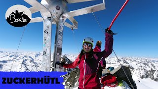 Skitour Zuckerhüttl 3507m auf den höchsten Berg der Stubaier Alpen [upl. by Otecina86]