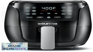 Gourmia Air Fryer Oven Digital Display 4 Quart Large AirFryer Cooker 12 Review [upl. by Aipotu]