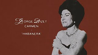 Maria Callas – Habanera from Bizets Carmen quotLamour est un oiseau rebellequot [upl. by Ainegue967]