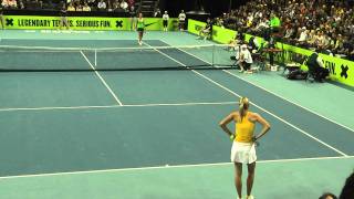 Sharapova vs Azarenka at Nike Clash of Champions [upl. by Aroda]