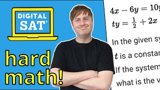 2024 Digital SAT Prep Tutor Solves the 10 Hardest Math Questions on the DSAT [upl. by Utta]