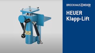 HEUER Klapp Lift für Schraubstock [upl. by Royden]