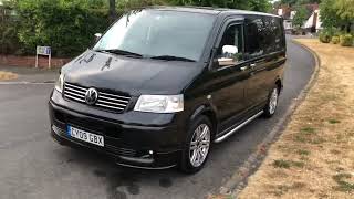 VOLKSWAGEN TRANSPORTER SPORTLINE 25 TDI PD T30 LTD EDITION X 4DR BLACK [upl. by Aniaj]