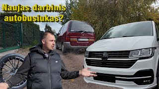 Vlog ketvirta savaitė VW Caravelle T6 Nissan Serena ir Vw Tcross [upl. by Naashom]