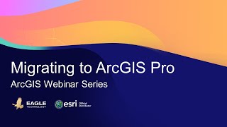 Migrating to ArcGIS Pro [upl. by Trebliw823]