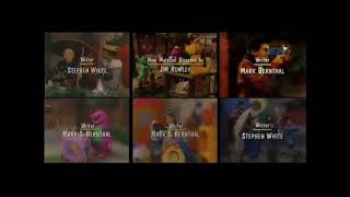 Barney Remix Credits With Audio Low Tone Barney Songs Mashup [upl. by Adnohs749]