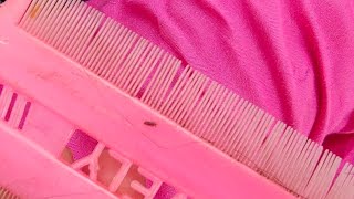 heavy lice combing by brown oiled hairs ASMRSajida [upl. by Neona]