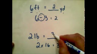 Converting Customary Units of Measurement [upl. by Harrietta]