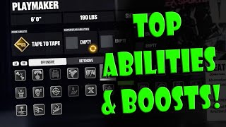 NHL 25 BEST Abilities and Boost to use in World of Chel [upl. by Ahsha]