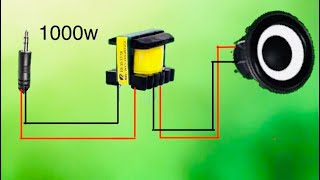 DIY simple 50w ultrabass power full amplifier [upl. by Oniger642]