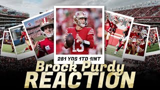 49ers AM Reaction Brock Purdy ranks 1 today and historically [upl. by Goldenberg134]