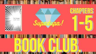 Supadupa Book Club 001 Albert Camus The Stranger Chapters 15 bookclub books thestranger [upl. by Eisle]