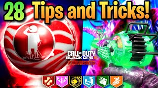 28 Pro Tips and Tricks I WISH I KNEW Sooner In Black Ops 6 Zombies [upl. by Aitnuahs]