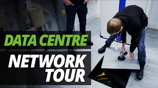 A DAY in the LIFE of the DATA CENTRE  NETWORK TOUR with ASH amp JAMES [upl. by Ehttam]