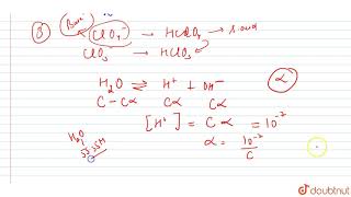 The dissociation of weak electrolyte a weak base or weak acid id expressed in terms of [upl. by Rosmarin347]