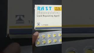 Rast 10mg Tablet Uses in Urdu Rast Tablet Uses in Urdu Rast 20mg Tablet Uses Rosuvastatin [upl. by Minnaminnie]