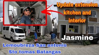 Update extension kitchen and interior Jasmine project Lemoubreza Phase3 EP507 [upl. by Maisel]