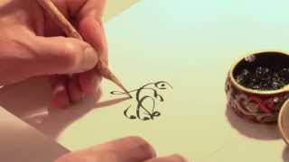 The art of Arabic calligraphy [upl. by Kravits]