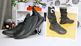 UnboxingReviewing The Nike Air Max 270 On Feet [upl. by Esnahc]