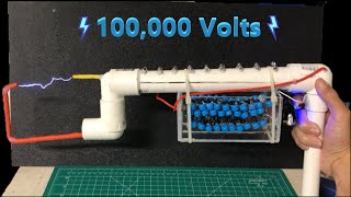 100000 Volts Marx Generator Gun [upl. by Haseena962]